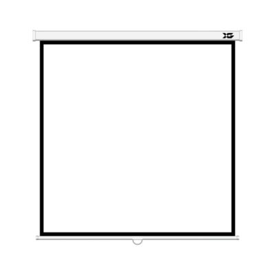 Экран XG DLS-M244W, Настенный/потолочный, Рабочая поверхность 236х236 см., 1:1, Matt white, Белый