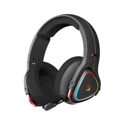 Наушники с микрофоном A4Tech BLOODY MR720 RGB WIRELESS 2.4G+BT V5.3 GAMING 7.1 BLACK