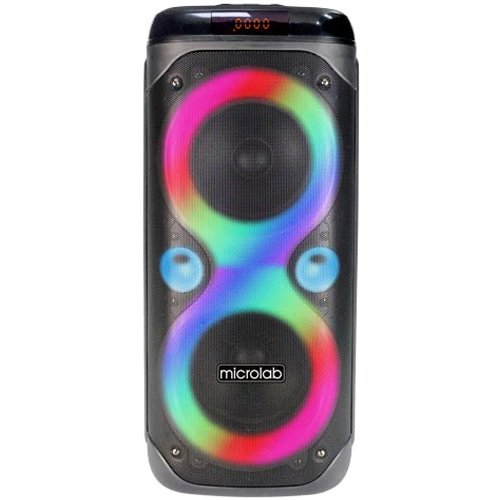 Microlab Party Speaker PT600 16W RGB LED, Bluetooth,2000mAH, 3.5mm Line in, microSD,USB, Remote