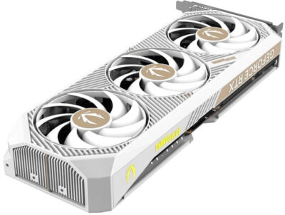 Видеокарта RTX 5070 ZOTAC GAMING GeForce RTX 5070 AMP White Edition 12GB GDDR7, Engine clock 2587MHz, Memory clock 28000MHz, 192Bit, 3xDP, HDMI [ZT-B50700FQ-10P]