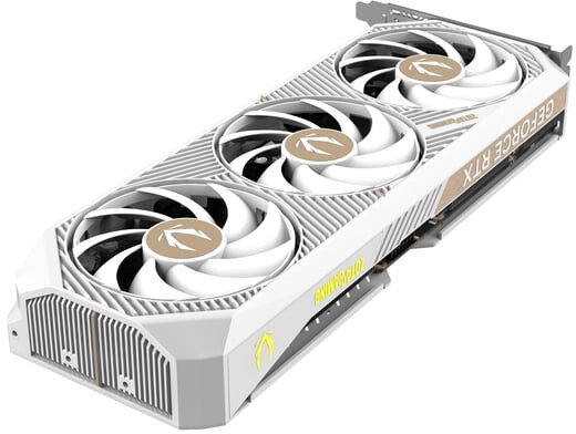 Видеокарта RTX 5070 ZOTAC GAMING GeForce RTX 5070 AMP White Edition 12GB GDDR7, Engine clock 2587MHz, Memory clock 28000MHz, 192Bit, 3xDP, HDMI [ZT-B50700FQ-10P]