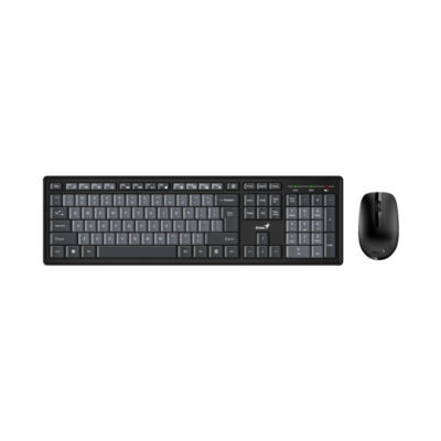 Комплект Клавиатура + Мышь Genius Smart KM-8200, Беспроводная мышь 2.4G, Количество клавиш - 105, Англ/Рус/Каз, Пластик