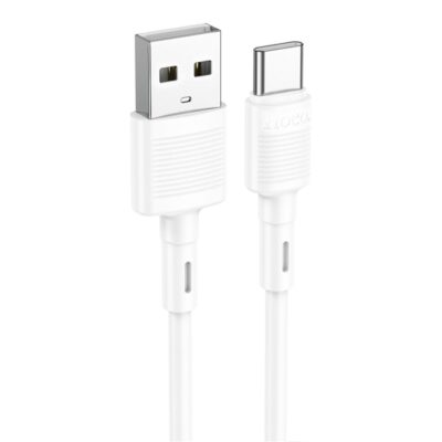 Кабель HOCO X83 USB to Type-C, 1м, 3.0A, белый