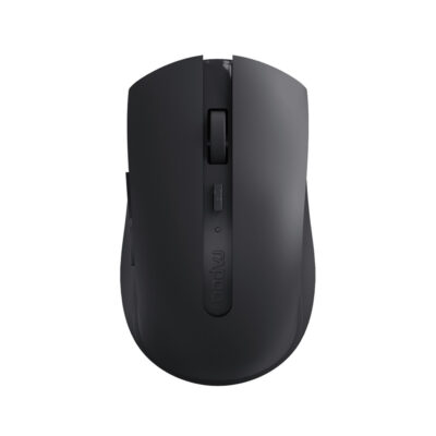 Компьютерная мышь Rapoo M350 Silent, Оптическая, колесо прокрутки,1600dpi, Bluetooth 3.0/4.0, Беспроводной 2.4 ГГц, Эффективная дистанция 10 м., Батарейки в комплекте, До 6 месяцев на одном заряде батареек, Тёмно серый