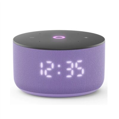 Умная колонка Яндекс YNDX-00027LIL, Яндекс Станция Мини 3 с Алисой, YaGPT, 12Вт, 1 динамик, 3 микрофона, 110-16 000 Гц, Wi-Fi (2,4–5 ГГц), Bluetooth 5.0, Лиловый
