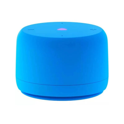 Умная колонка Яндекс YNDX-00028BLU, Яндекс Станция Лайт 2 с Алисой без часов, 6Вт, 2 микрофона, 120-16 000 Гц, Wi-Fi (2,4–5 ГГц), Bluetooth 5.0, Синий