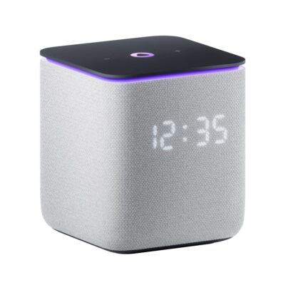 Умная колонка Яндекс YNDX-00054GRY, Яндекс Станция Миди, 24Вт, (1х 63, 2х20мм), 4 микрофона, 70–20 000 Гц, Wi-Fi (2,4–5 ГГц), Bluetooth 5.0, Серый