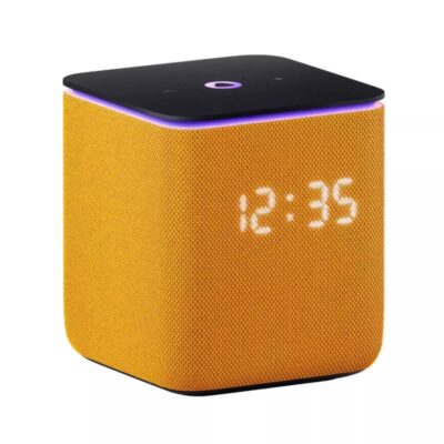 Умная колонка Яндекс YNDX-00054ORG, Яндекс Станция Миди, 24Вт, (1х 63, 2х20мм), 4 микрофона, 70–20 000 Гц, Wi-Fi (2,4–5 ГГц), Bluetooth 5.0, Оранжевый