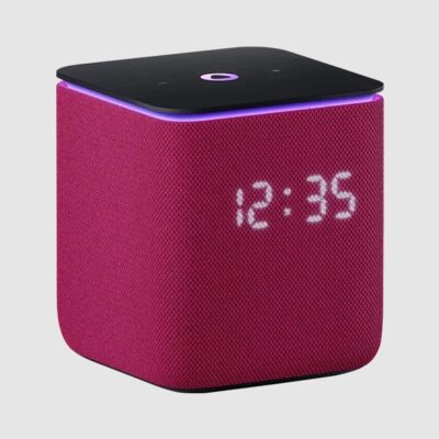 Умная колонка Яндекс YNDX-00054PNK, Яндекс Станция Миди, 24Вт, (1х 63, 2х20мм), 4 микрофона, 70–20 000 Гц, Wi-Fi (2,4–5 ГГц), Bluetooth 5.0, малиновый
